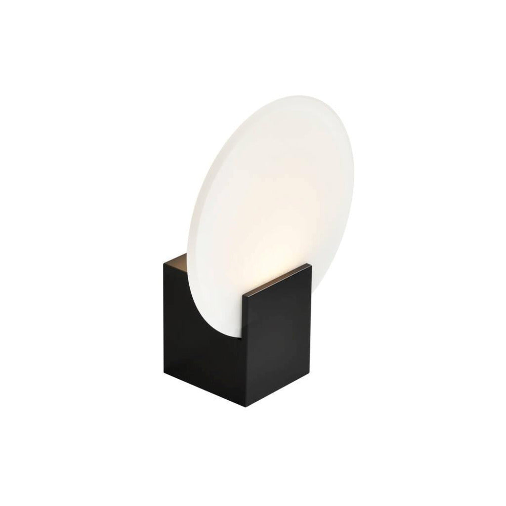 Hester 1 Light Wall Light Plastic Black - 2015391003
