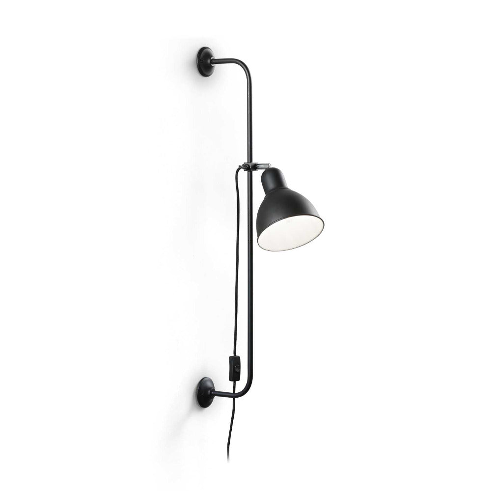 Buy Bedside Reading Lights Australia Shower Ap1 Bedside Reading Light Black Metal - 179643