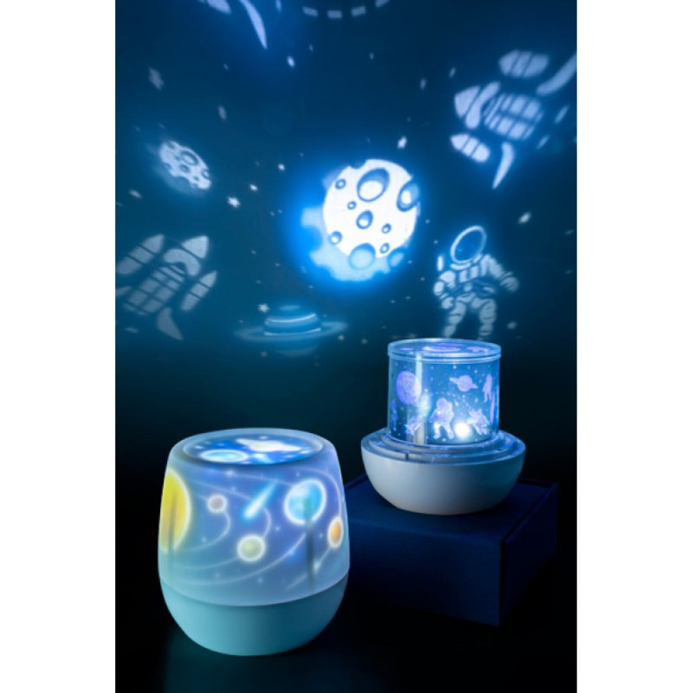 Lumi-Go-Round Kids Lamp Space Rotating Projector Light - RS-RLP/SP