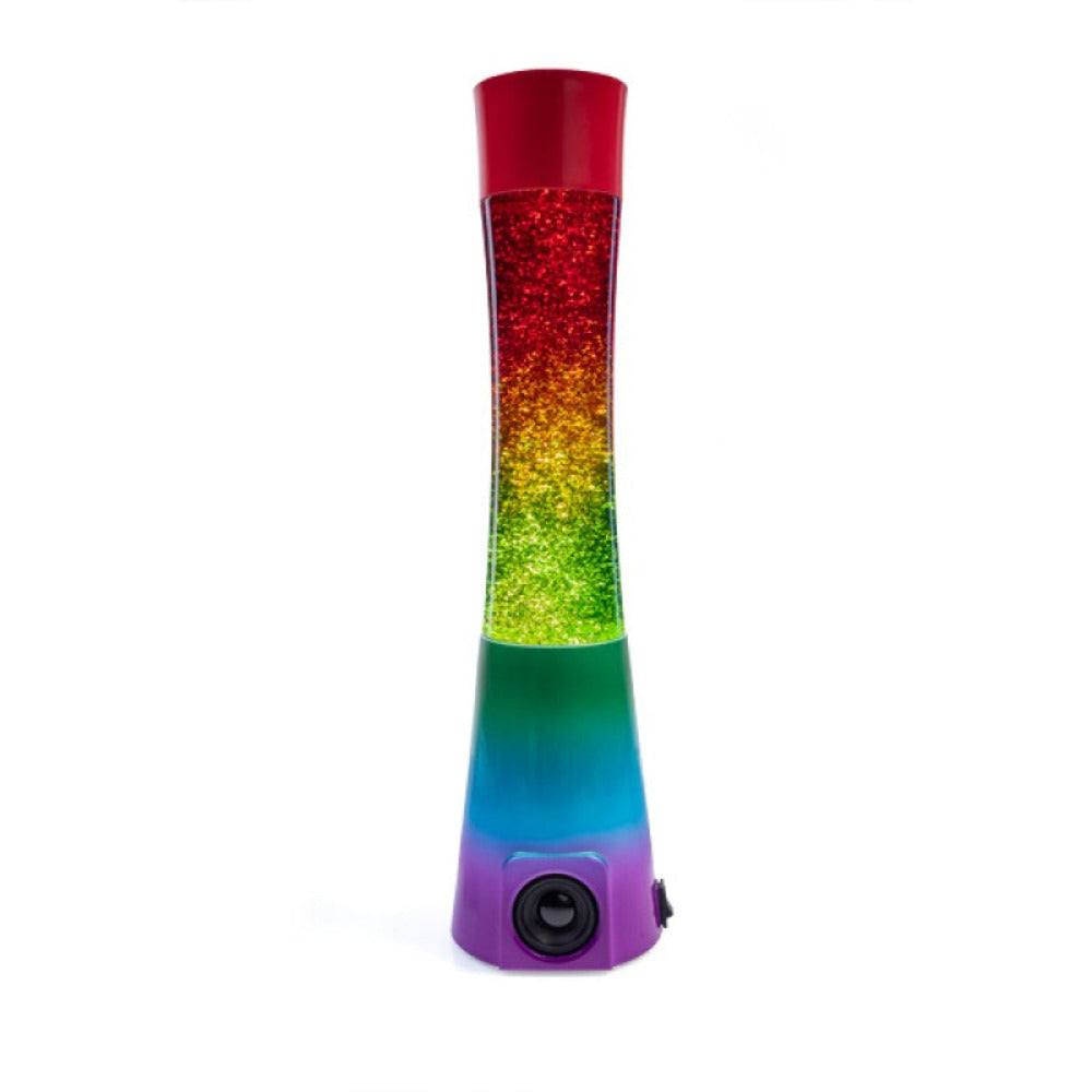 Glitter Kids Lamp Speaker Rainbow - KLS-GLS/RB