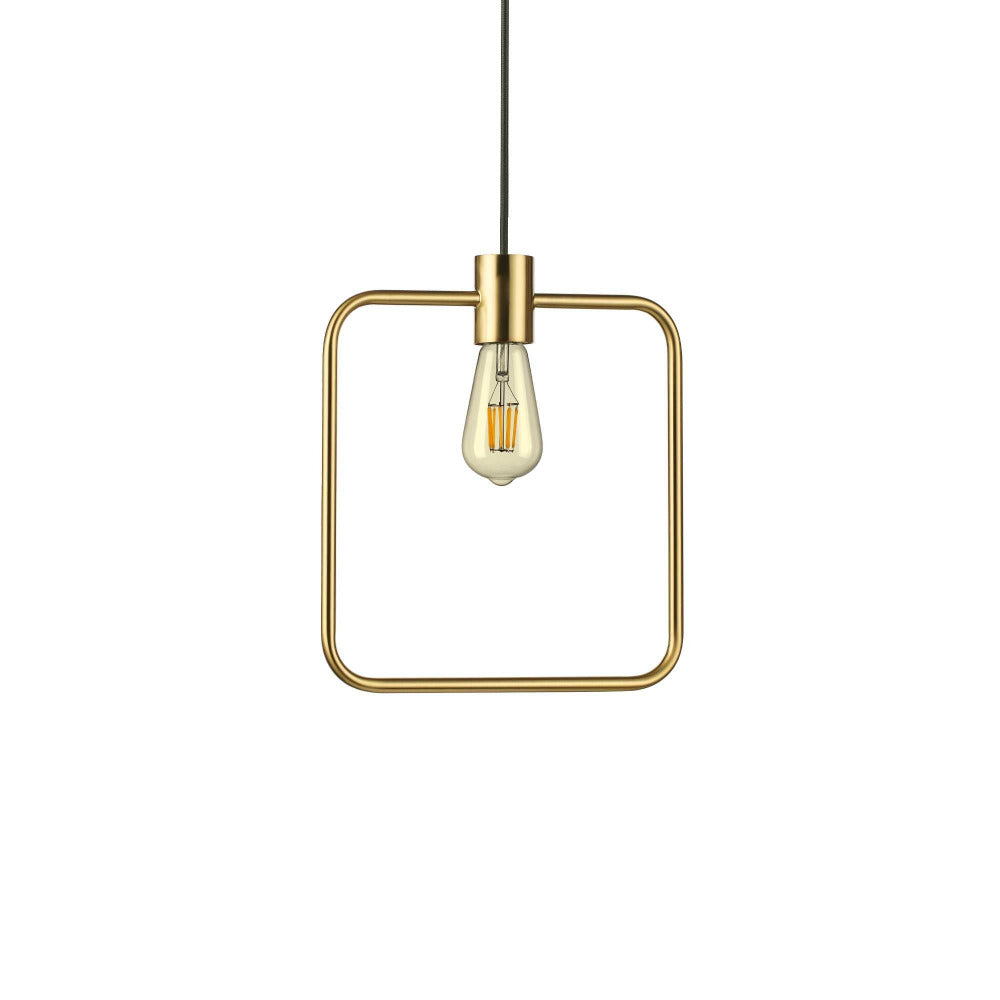 Buy Pendant Lights Australia Square Abc Sp1 Pendant Light Brass - 207858