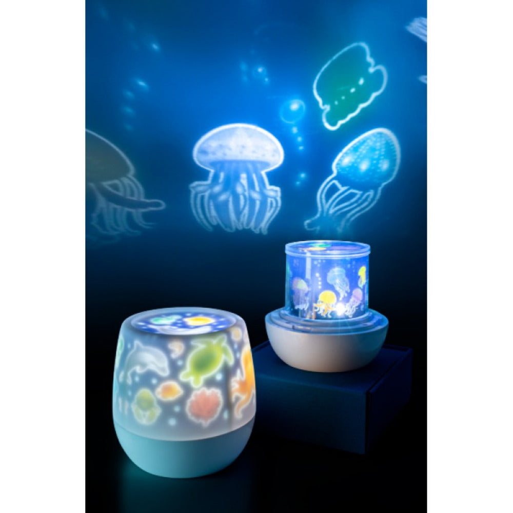 Lumi-Go-Round Kids Lamp Ocean Rotating Projector Light - RS-RLP/SA