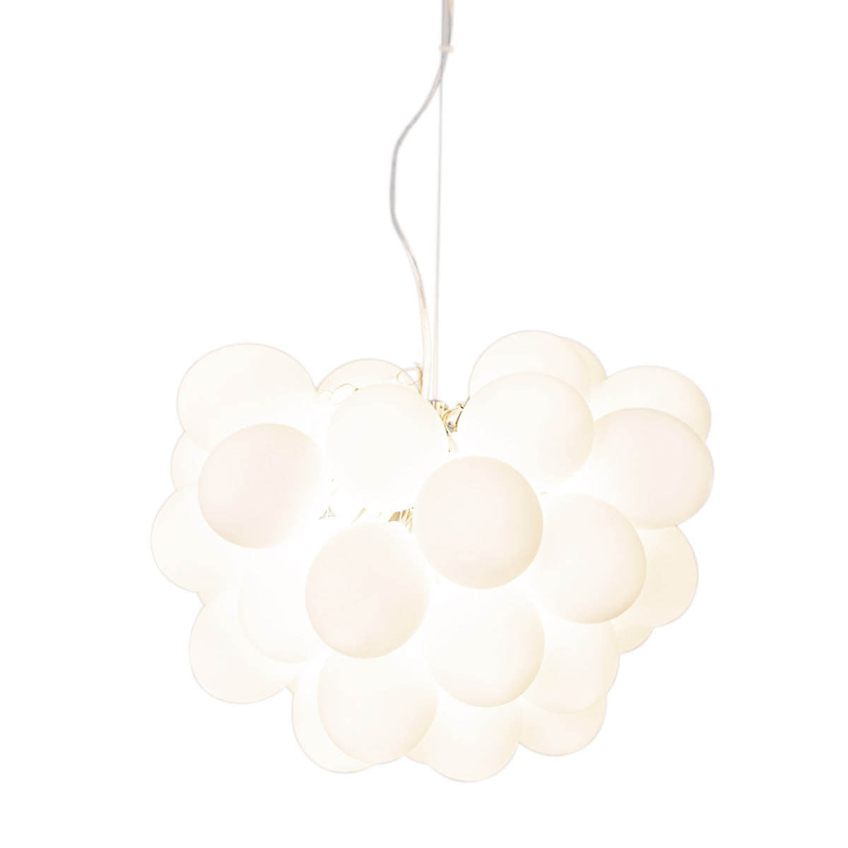 Gross Pendant 8 Lights Matte White Glass - 4200440-5002