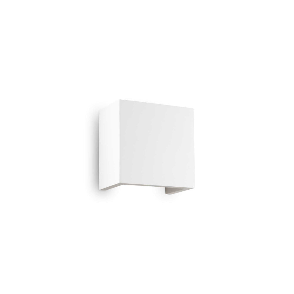 Buy Wall Sconce Australia Flash Gesso Ap1 Wall Sconce H125mm White Metal - 214672