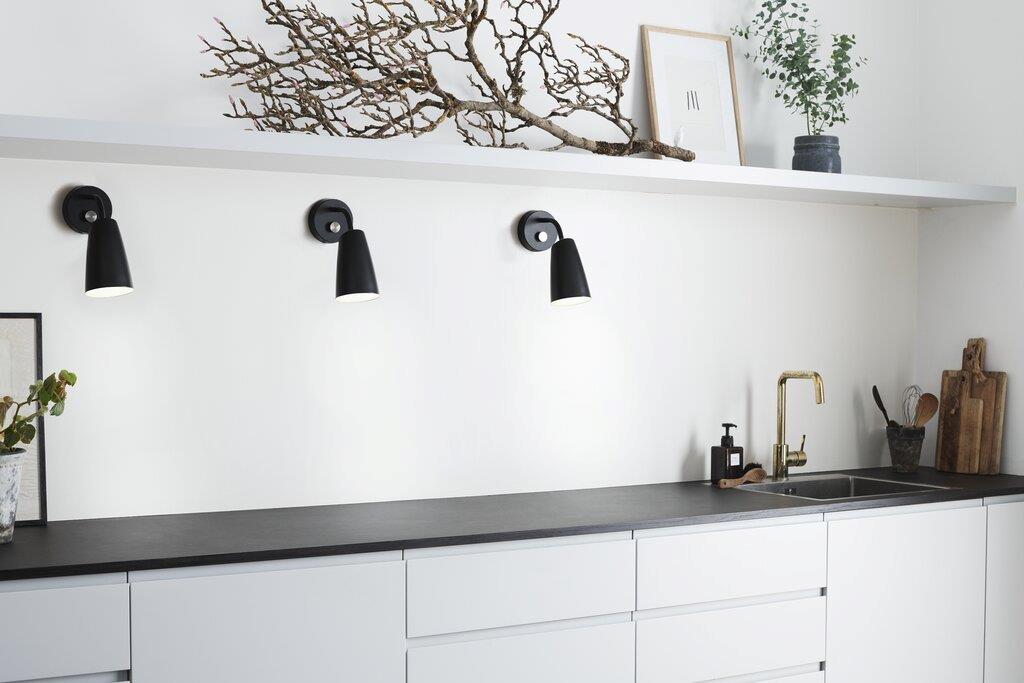 Buy Wall Sconce Australia Sway 1 Light Wall Light Black - 48211003