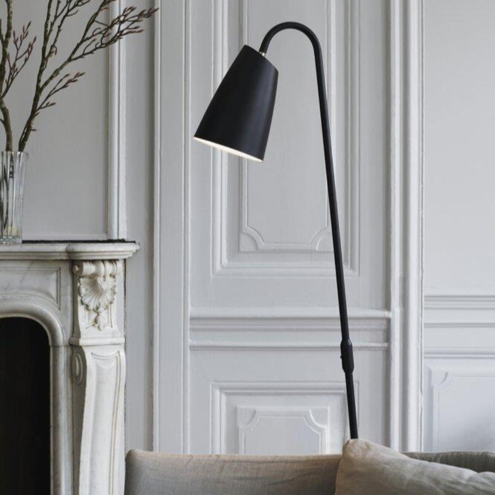 Buy Floor Lamps Australia Sway 1 Light Floor Lamp Black - 48234003