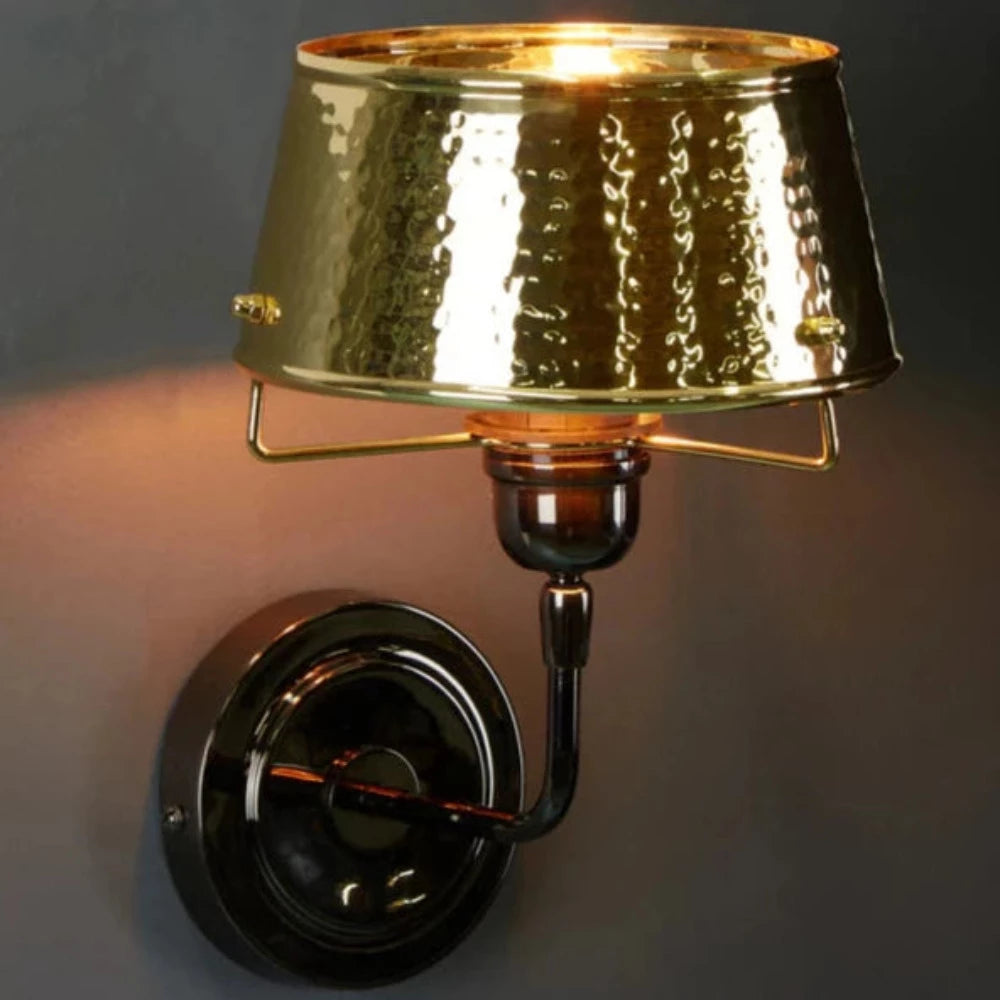 Jacobsen Wall Sconce Light Gold Iron - ZAF11134