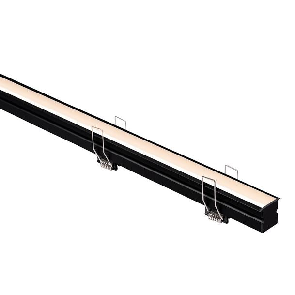 LED Strip Profile H26.25mm Black Aluminium - HV9695-2926-BLK