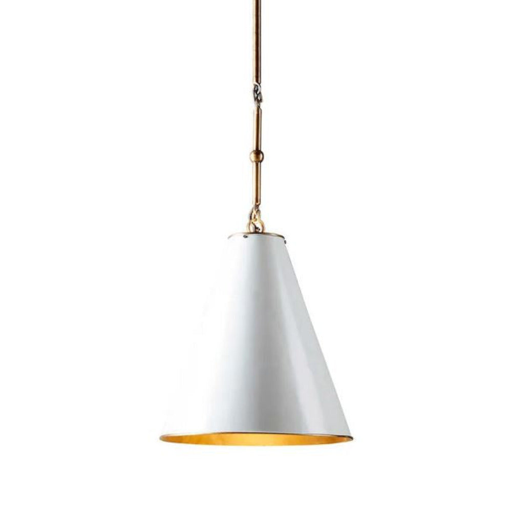 Monte Pendant Light White Brass - ELPIM51946SAB