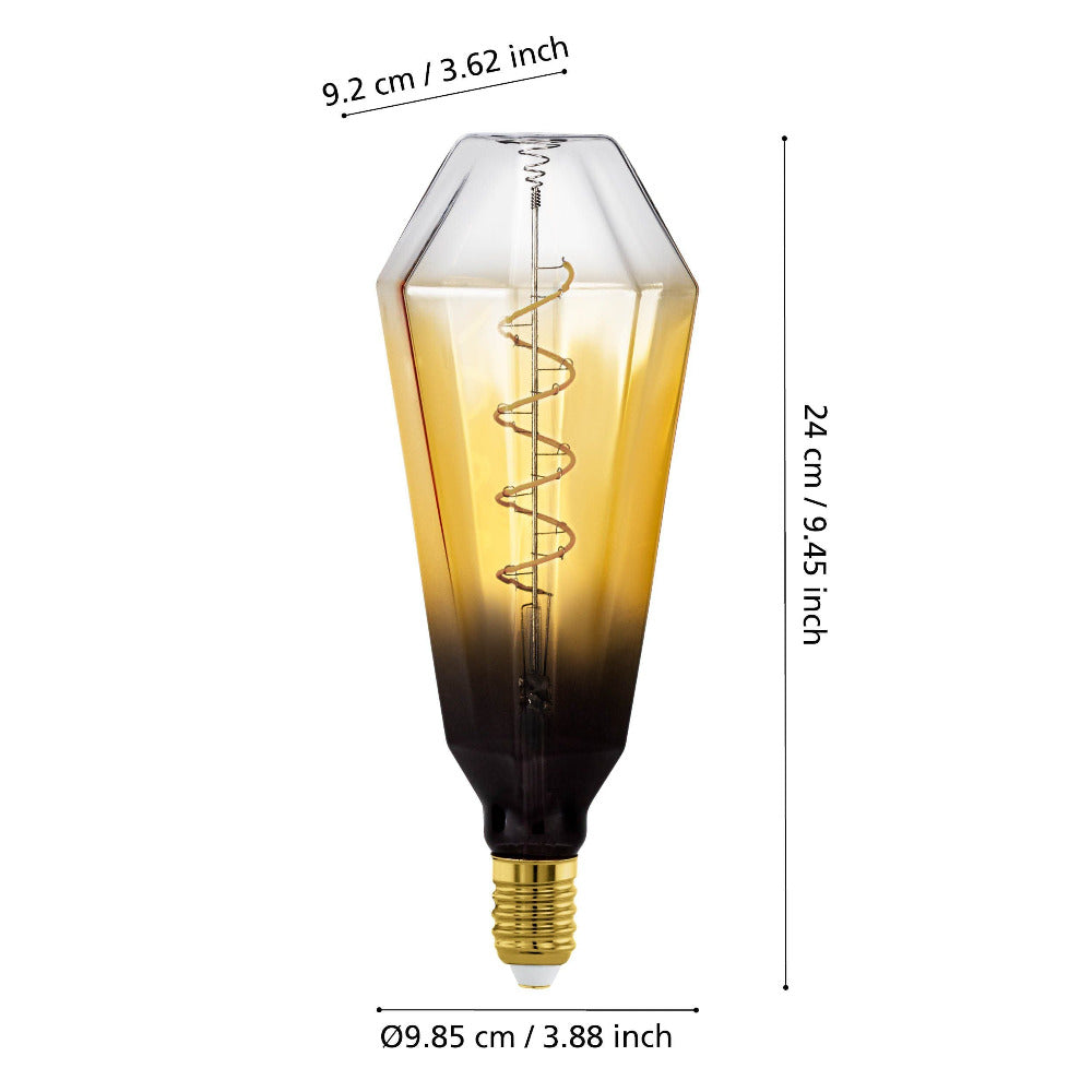 Buy LED Filament Globes Australia Bulb T100 LED Filament Globe ES 4W 240V 1700K - 110236