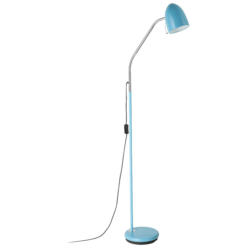 Lara Floor Lamp 1 Light Light Blue Steel - 205576N