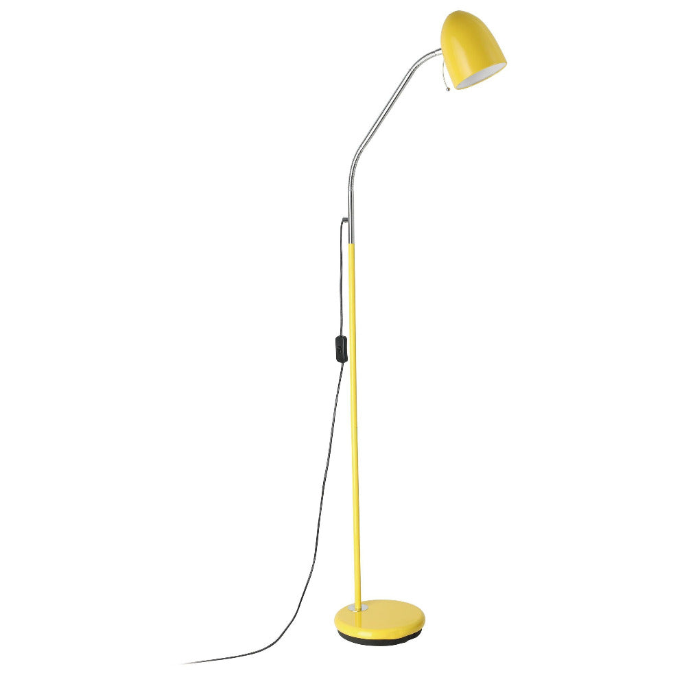 Lara Floor Lamp 1 Light Yellow Steel - 205577N