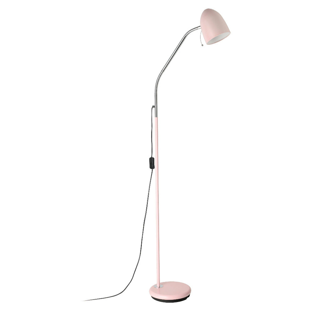 Lara Floor Lamp 1 Light Pink Steel - 205581N