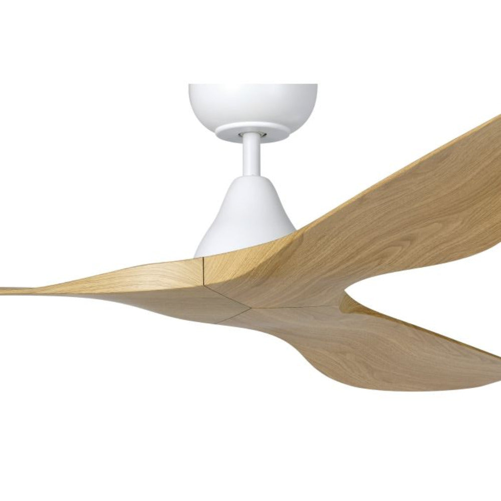 Buy DC Ceiling Fans Australia Surf DC Ceiling Fan 52" White Oak ABS Blade - 20549816