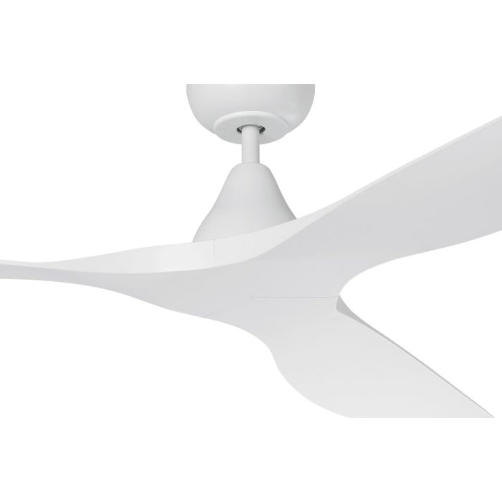 Buy DC Ceiling Fans Australia Surf DC Ceiling Fan 60" ABS Matt White - 20550101