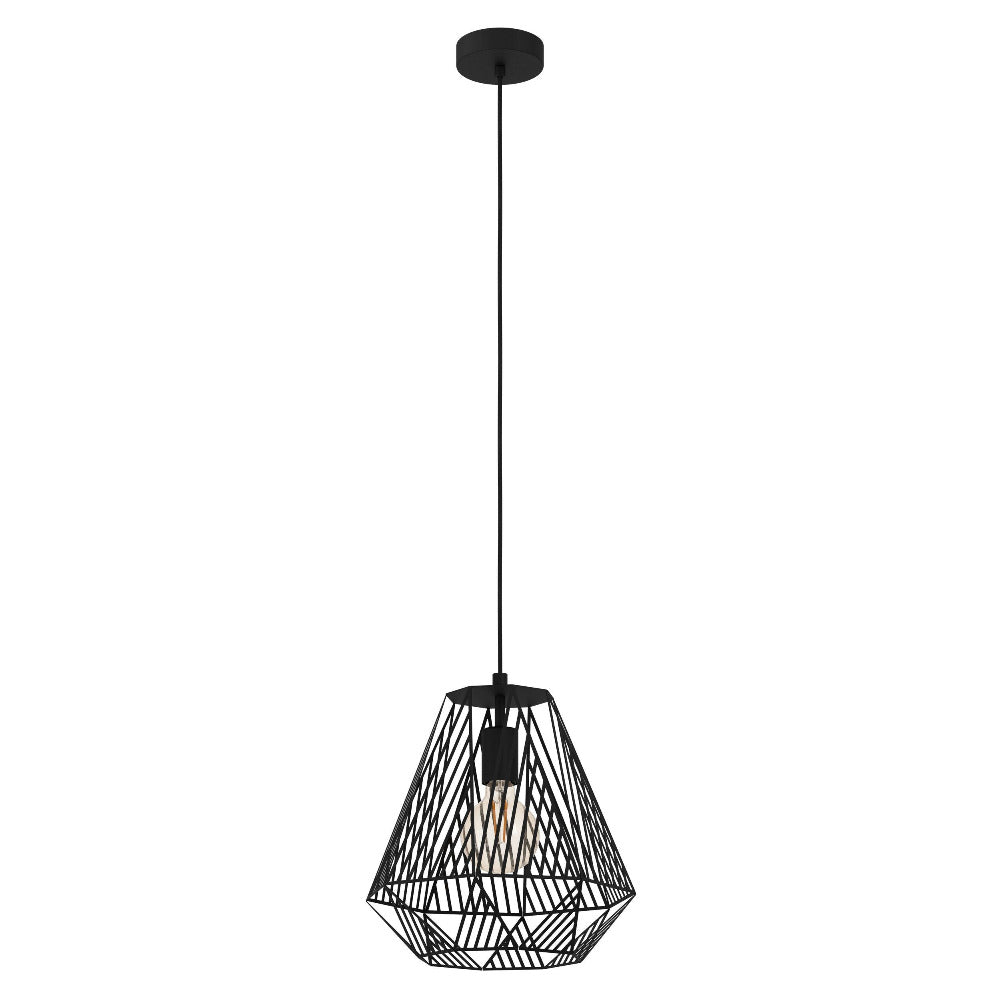 Buy Pendant Lights Australia STYPE Pendant Light Black Steel - 43692N