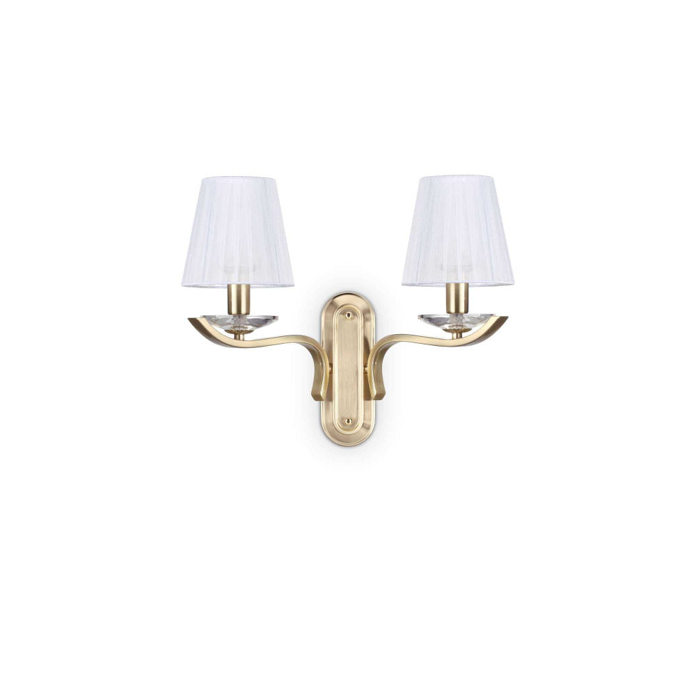 Buy Wall Sconce Australia Pegaso Ap2 Wall Sconce 2 Lights Metal / Crystal - 197708