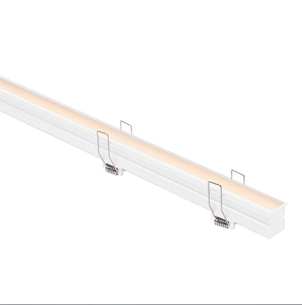 LED Strip Profile H26.25mm White Aluminium - HV9695-2926-WHT