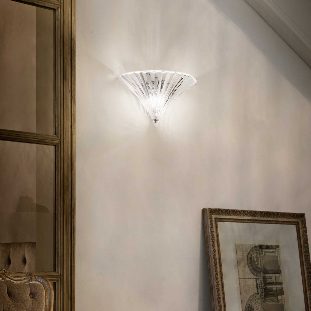 Buy Wall Sconce Australia Santa Ap1 Wall Sconce W385mm Glass - 0873