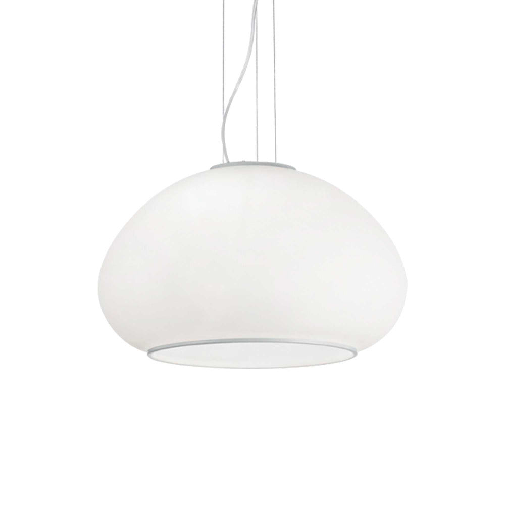 Buy Pendant Lights Australia Mama Sp1 Pendant Light White Metal / Glass - 071015