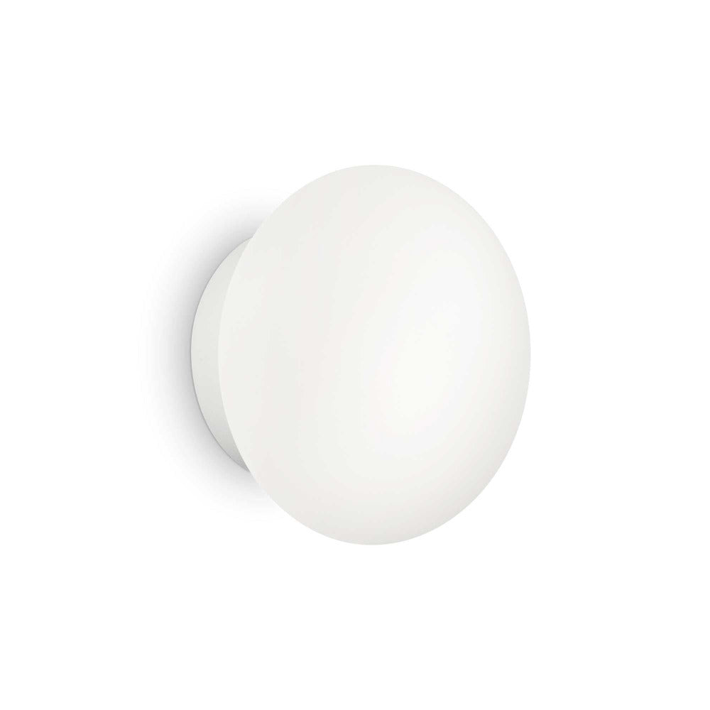 Buy Exterior Wall Lights Australia Round Bubble Ap2 Exterior Wall Light Matt White Aluminum - 158907