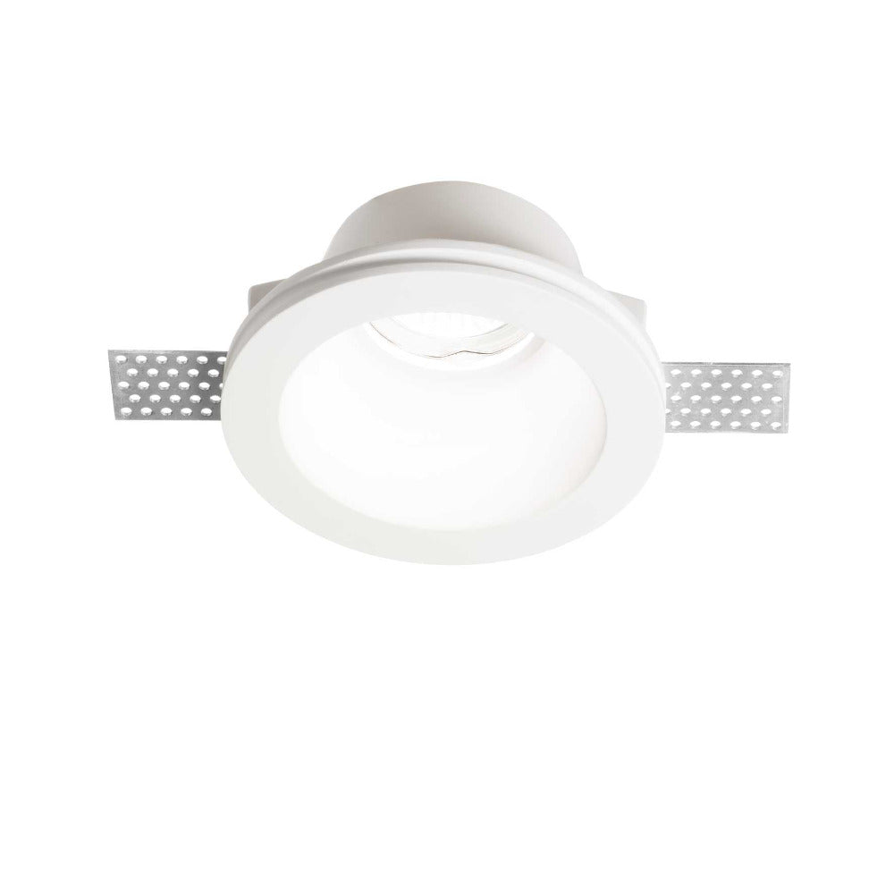 Buy Recessed Downlights Australia Samba Fi Round Recessed Downlight W120mm White - 139012