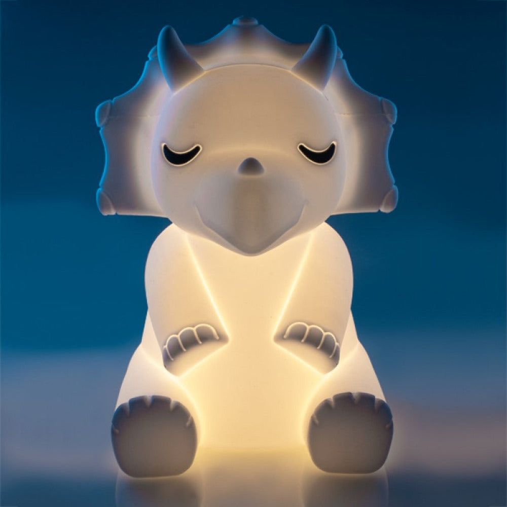 Buy Kids Lamps Australia Lil Dreamers Kids Lamp Triceratops Soft Touch LED Light - RS-LTL/TC