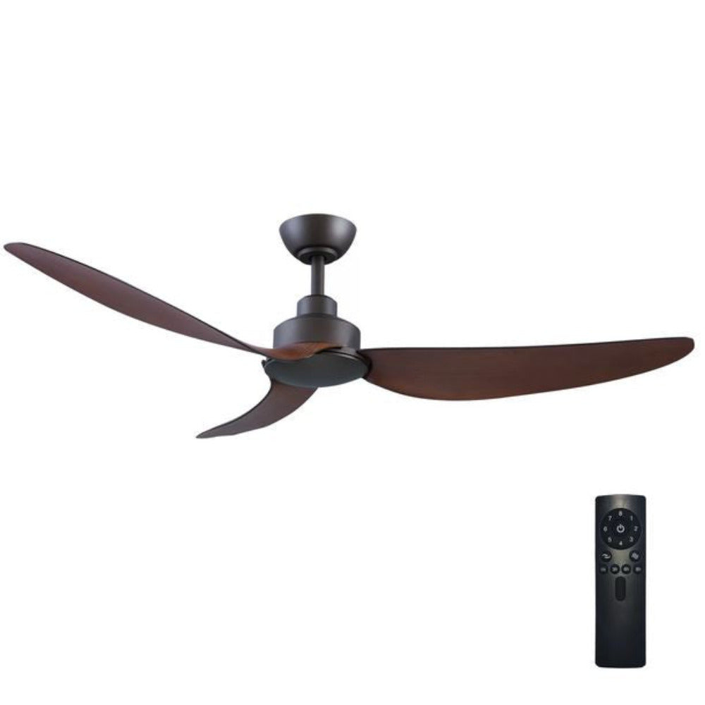 Buy DC Ceiling Fans Australia Trinity DC Ceiling Fan 56" Bronze / Koa - TRI56OB