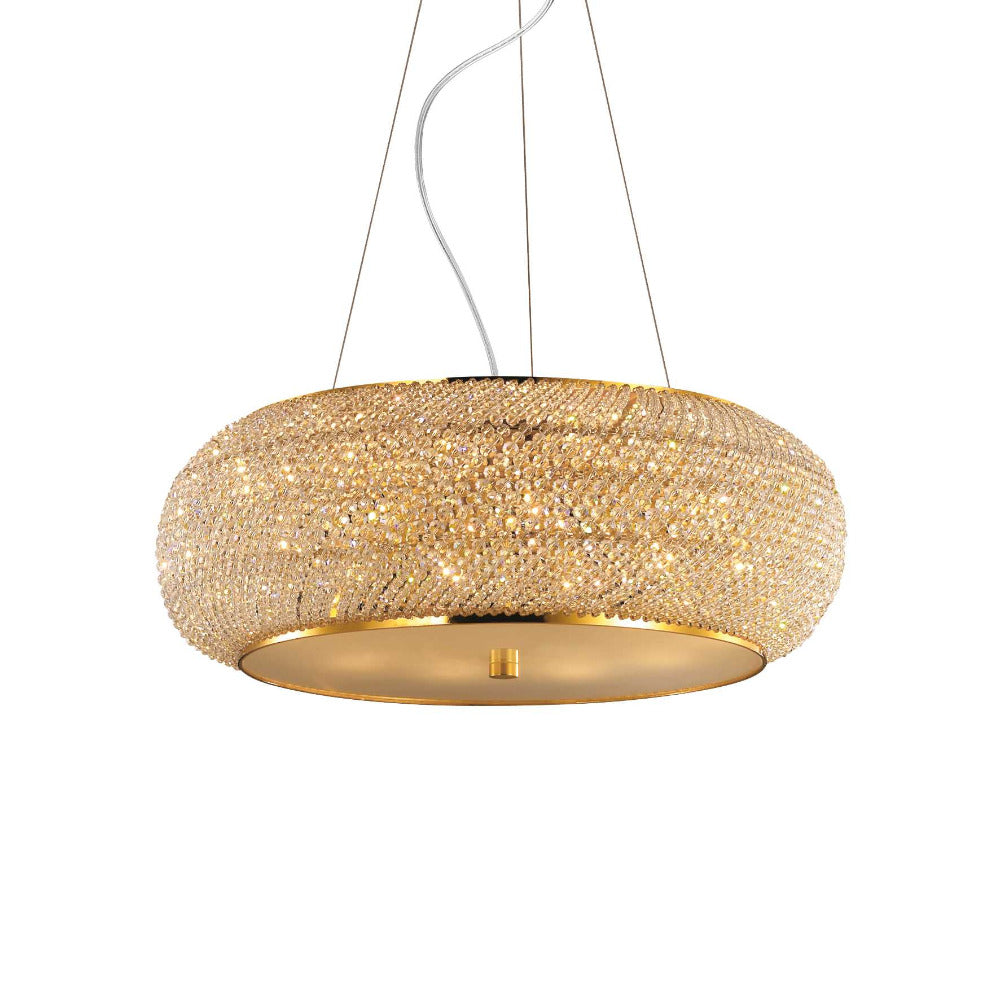 Buy Pendant Lights Australia Pasha' Sp10 Pendant 10 Lights Crystal - 082