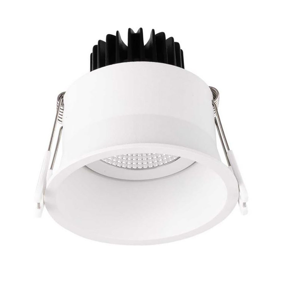 Unifit Center Tilt Recessed LED Downlight 8W White Aluminium 3000K - S9009HC/WH