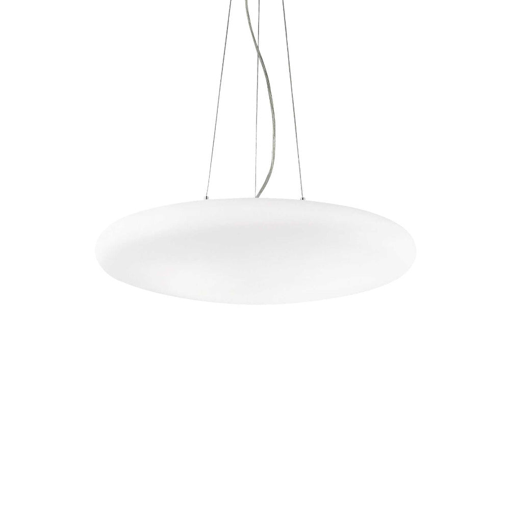 Buy Pendant Lights Australia Smarties Sp3 Pendant 3 Lights W500mm White Glass - 032009