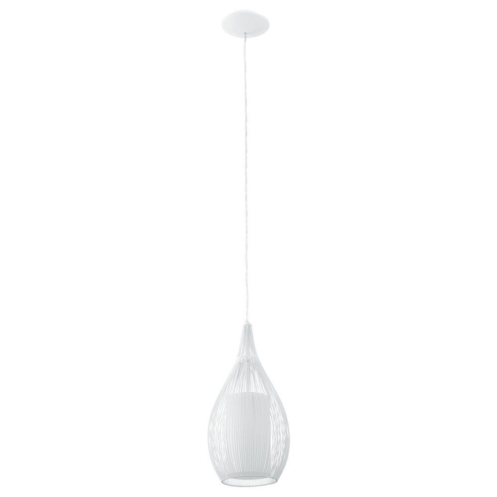 Buy Pendant Lights Australia Razoni 1 Light Pendant White 190mm - 92251