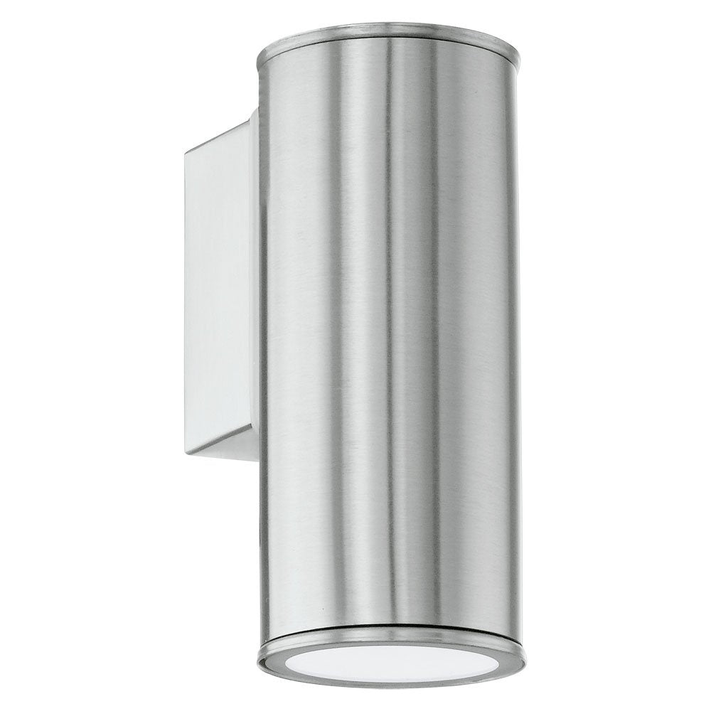 Buy Exterior Wall Lights Australia Riga 1 Light Wall Light LED 3000K Stainless Steel - 94106