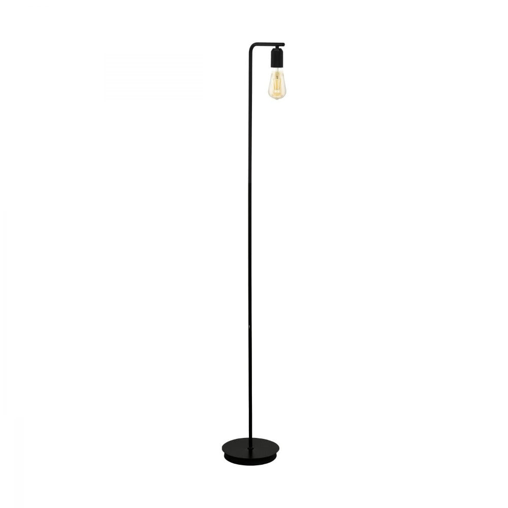 Buy Floor Lamps Australia Adri 1 Light Floor Lamp Black 215mm - 98066N