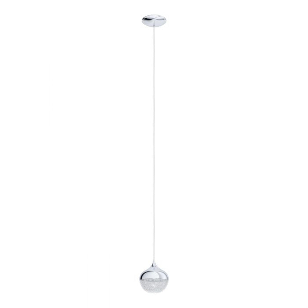 Buy Pendant Lights Australia Mioglia 1 Pendant Light Chrome Steel - 98627N
