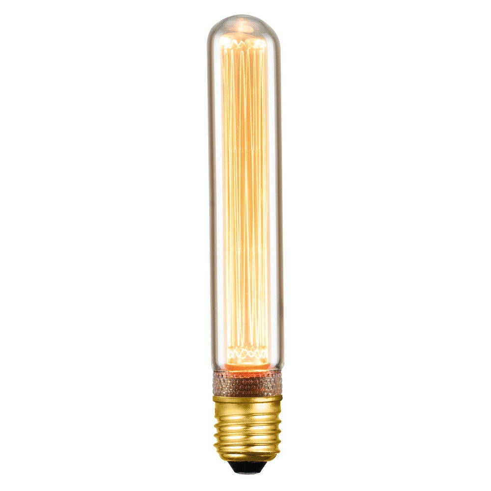 Vintage Decorative LED T30 Globe ES 2W 240V Amber Glass - 9E27LED20