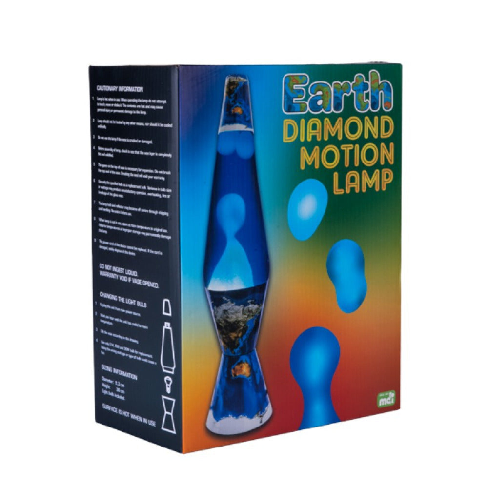 Buy Kids Lamps Australia Diamond Motion Kids Lamp Earth - KLS-DML/E