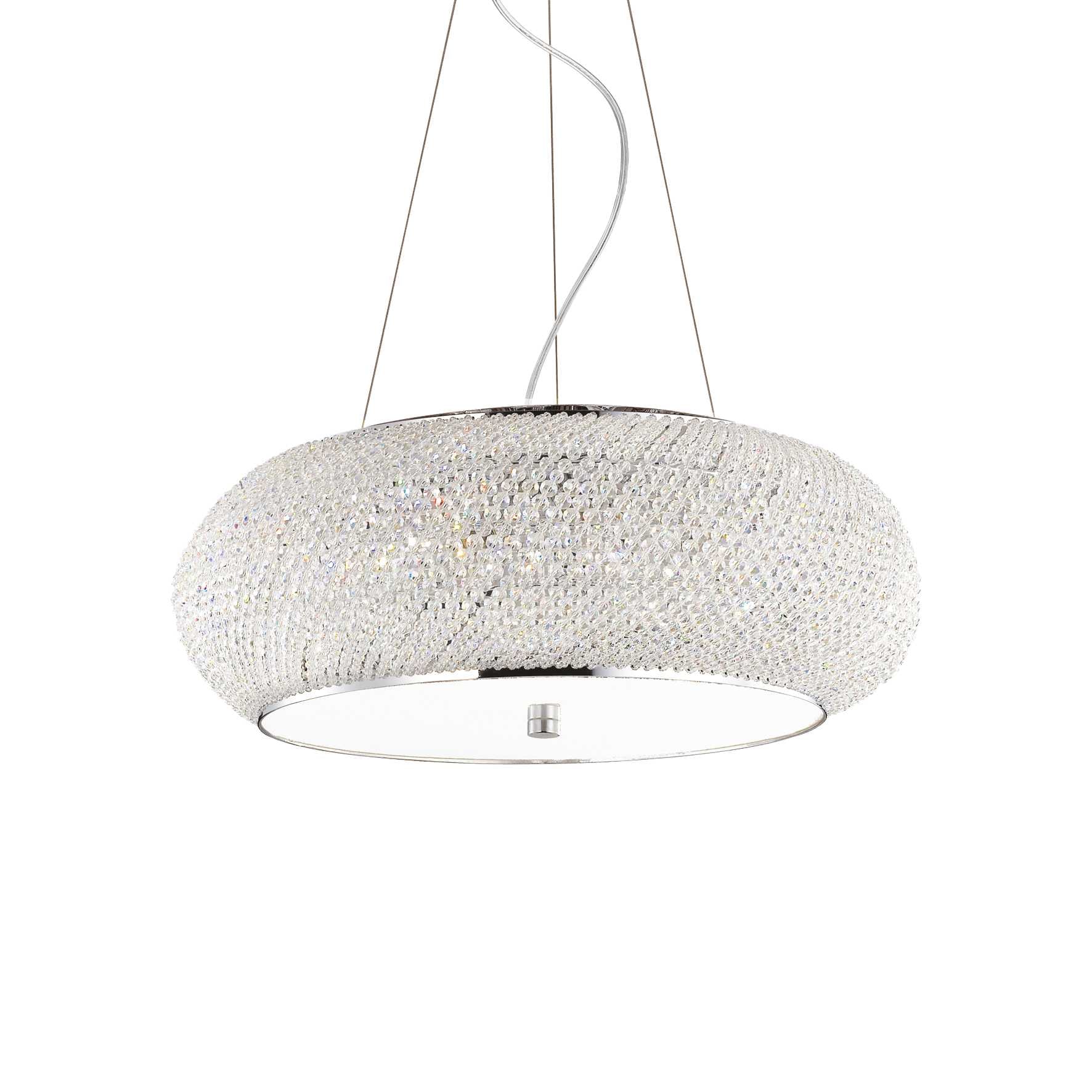 Buy Pendant Lights Australia Pasha' Sp10 Pendant 10 Lights Crystal - 082