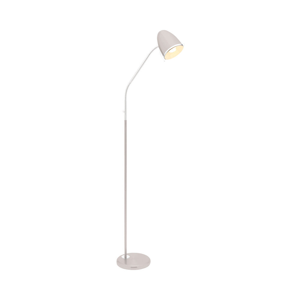 Sara 1 Light Floor Lamp Grey - A13021GRY