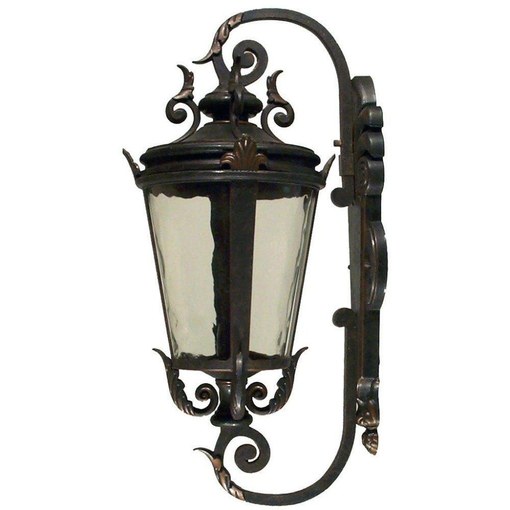 Albany Small Outdoor Wall Light Antique Bronze IP44 - 1000033