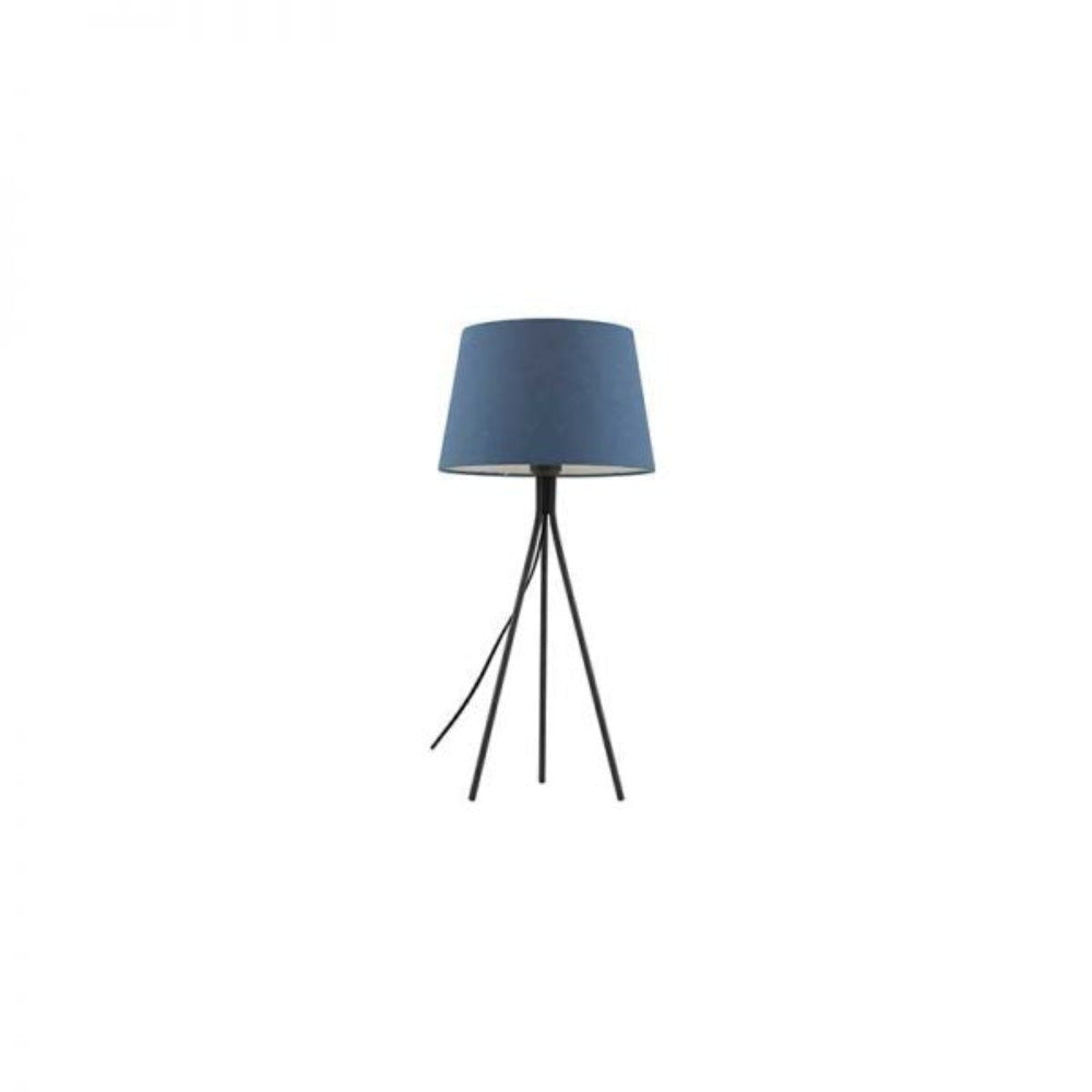 Anna 1 Light Table Lamp Blue & Black - ANNA TL-BLDGY