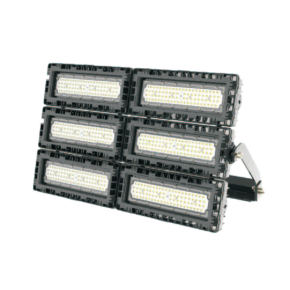 931 series LED Floodlight 600W Black Aluminium - AQL-931-F600