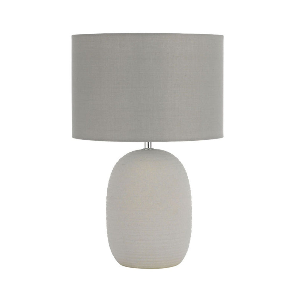 Arbro 1 Light Ceramic Table Lamp Grey - ARBRO TL-GY