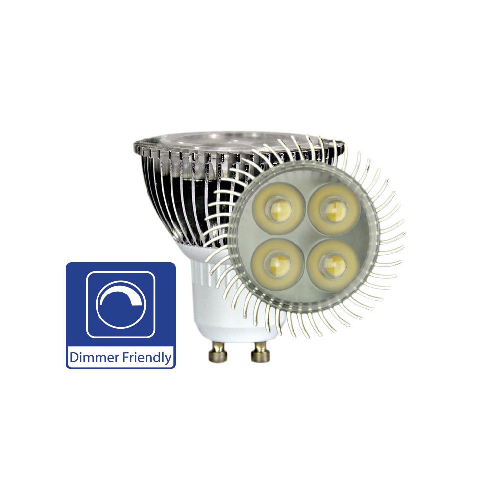 5W GU10 LED Dimmable 5000K Globe - A-LED-670555045