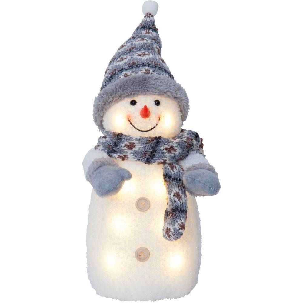 XMAS Joylight Snowman DEC Grey 380 mm - 411222