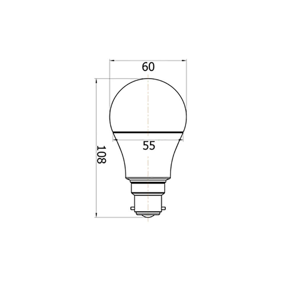 Buy LED Globes Australia GLS LED Globe BC 10W 240V Plastic 4000K - GLS29D