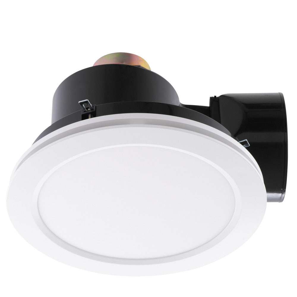 Revoline 290 Bathroom Exhaust Fan With 17W LED White - BE390ESPWH
