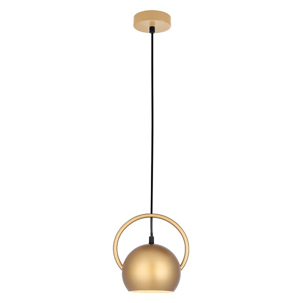 Buy Pendant Lights Australia Bella Pendant Light Matte Gold Iron - BELLA3