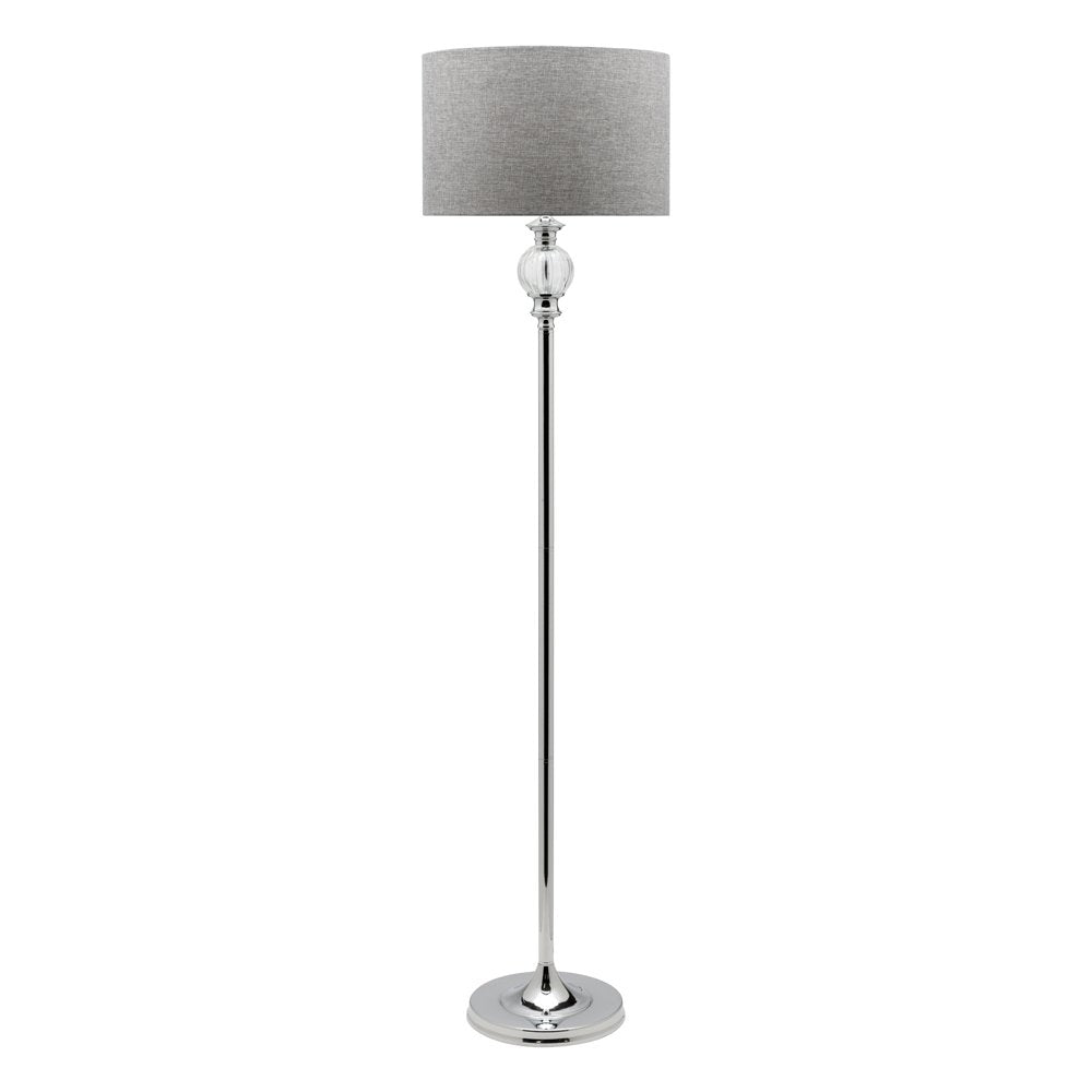 Beverly 1 Light Floor Lamp Chrome - BEVE1FL