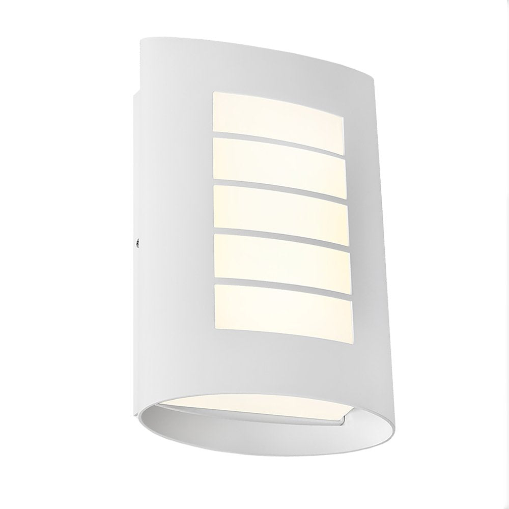 Buy Exterior Wall Lights Australia Bicheno 1 Light Exterior Wall Light White - BICH1EWHT